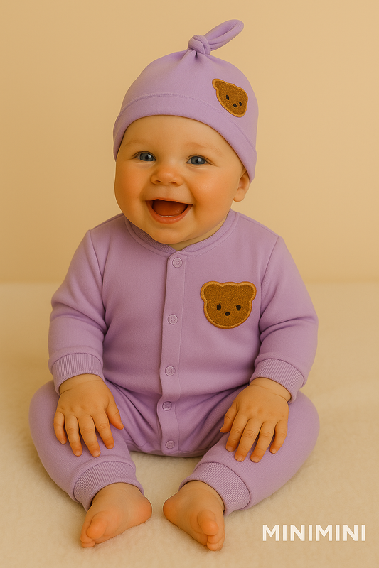 MINIMINI Dreamsuit Romper™ met mutsje