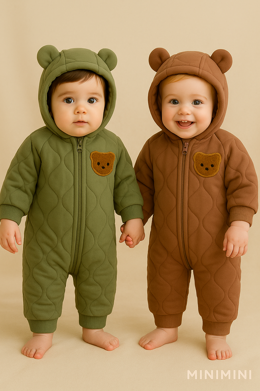 MINIMINI Winterjasje™ – Met oortjes & warme voering