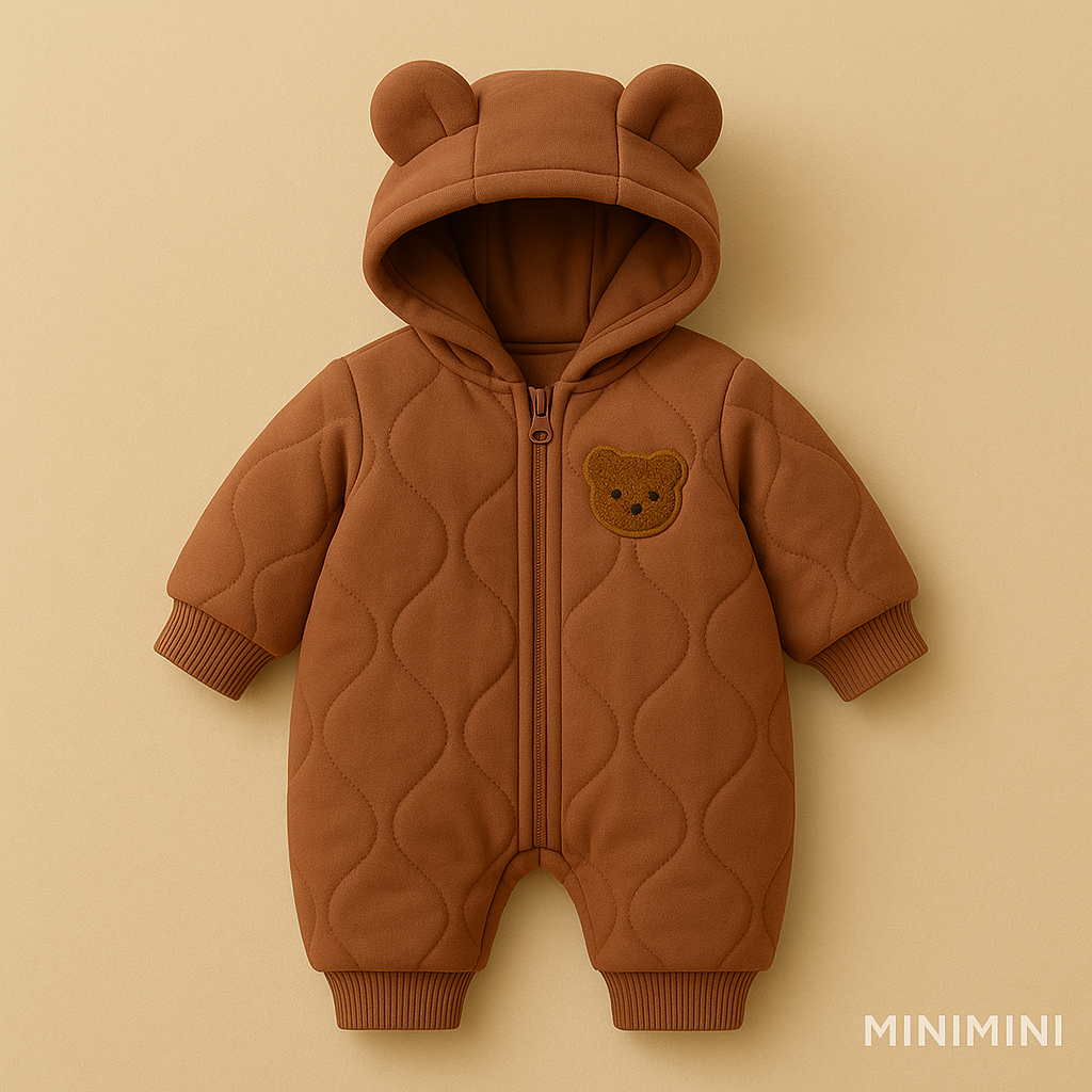 MINIMINI Winterjasje™ – Met oortjes & warme voering