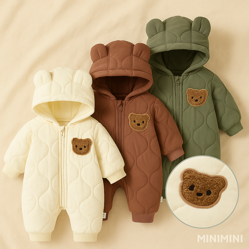 MINIMINI Winterjasje™ – Met oortjes & warme voering